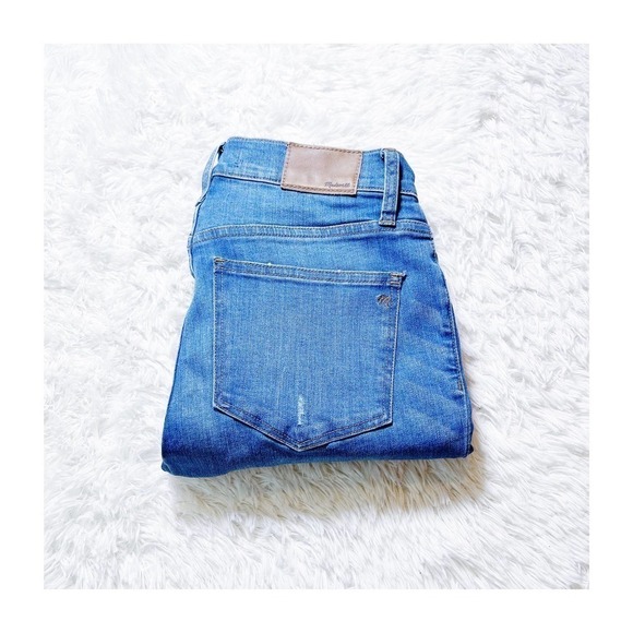Madewell Cali Demi-Boot Denim Jeans Button Fly SZ25 - Picture 1 of 9